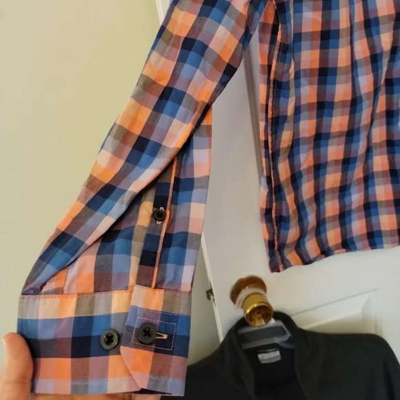 MADE Cam Newton plaid button down - Picture 4 of 8